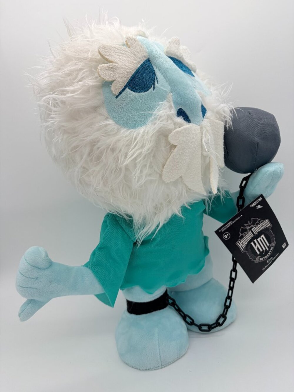 Disney Haunted Mansion Hitchhiking Ghost Gus Plush Halloween Greeter 16"